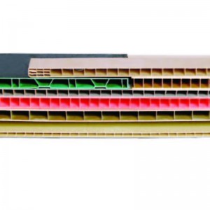 Serie di stampi a pannello largo in plastica