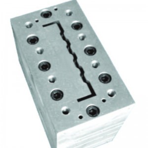 stampo di plastica con imitazione marmo