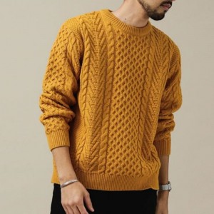 Colore solido elegante maglione casual maglioni uomini
