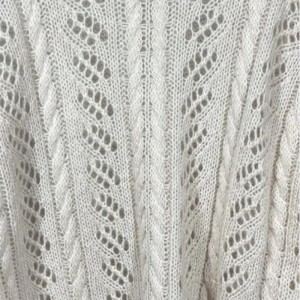 Maglione pullover a maniche lunghe al collo della moda da donna