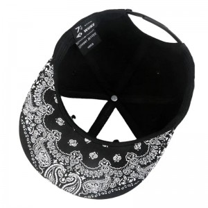 Logo personalizzato di alta qualità BRIM BRIM FASHIL STREET TRENDE HIP Hop Baseball Cap
