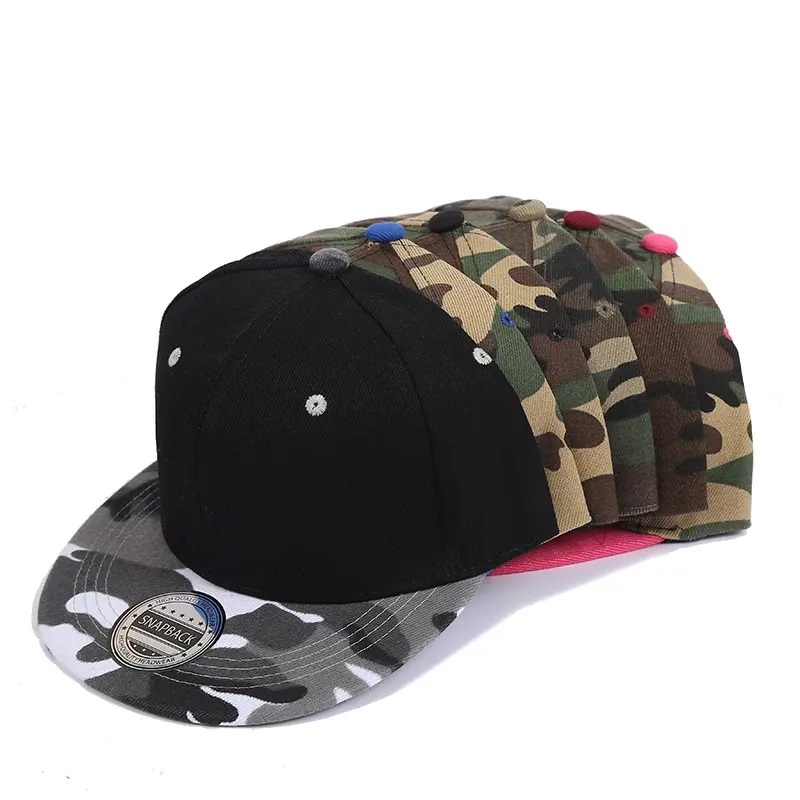 Logo personalizzato Cappello a colori solido Plate Light piatto lungo Baseball Cap da uomo e donna Summer Hip Hop Skateboard Caps