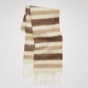 Domande di lusso all\'ingrosso e sciarpa di lana a maglia da uomo