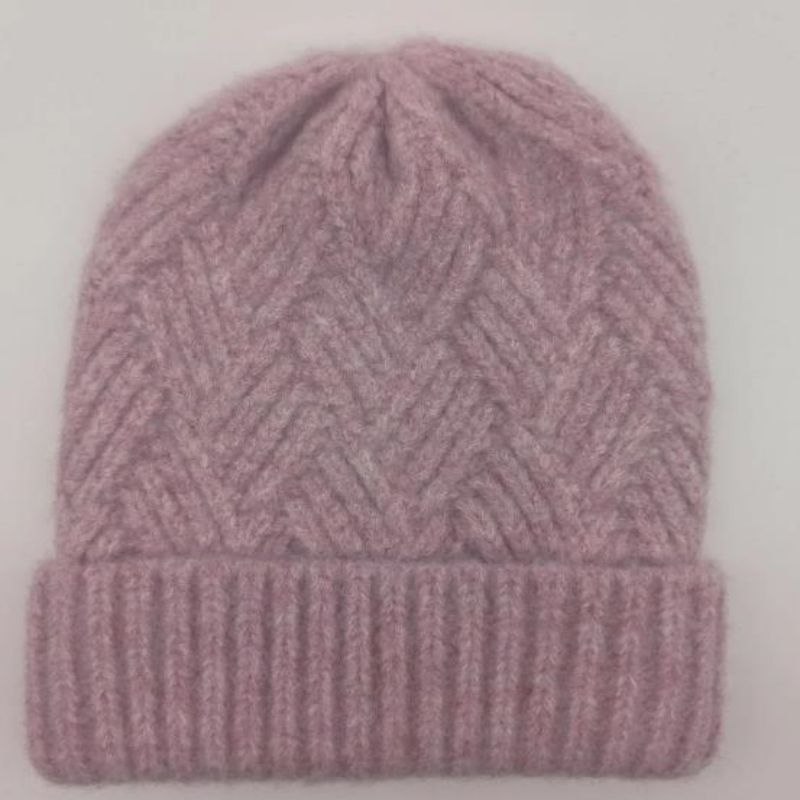 Caldo cappello a maglia cavo in miscela invernale invernale
