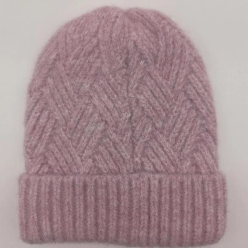 Caldo cappello a maglia cavo in miscela invernale invernale