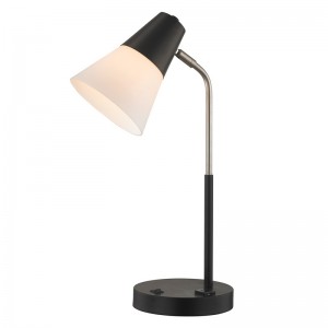 Lampada da scrivania Hampton Inn Hotel con un interruttore a rocker su/off e un comodo vendita alla camera d\'albergo