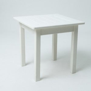 Tavolino da 18 pollici di plastica Adirondack in plastica