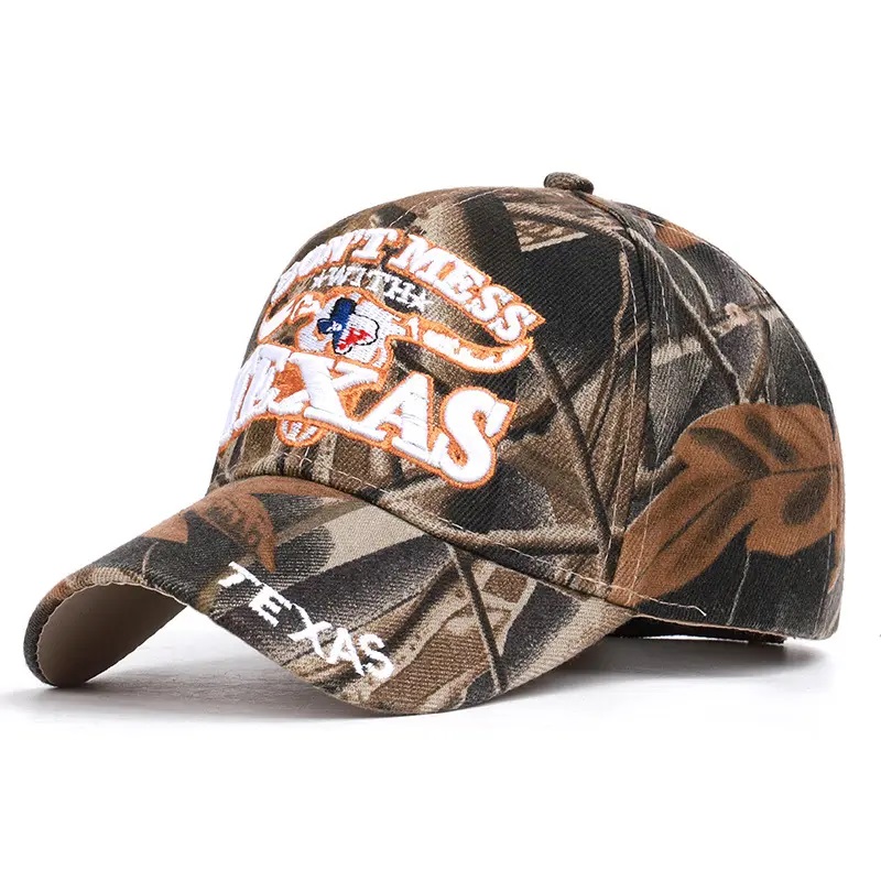 MENS all'ingrosso Flag Texas Turist Ranger Safari Camo Tactical Camuflage Snapback Baseball Caps per campeggio da pesca all'aperto