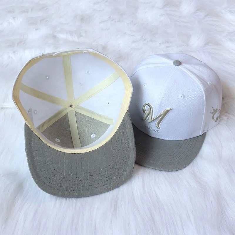 Prezzo all'ingrosso all'ingrosso 6 pannello Flatbrim Snapback Baseball Caps Hat Hat Hip-Hop Fashion Design Design maschi
