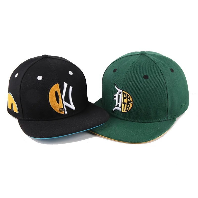 Factory Wholesale Cappello da baseball Custom Men Cap snapback Cappell