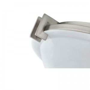 Soggebridge suites hotel soffitto lampada con finituranichel spazzolata in camera