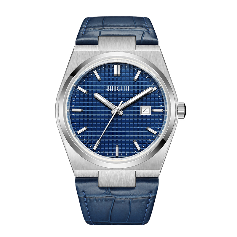 Baogela da 40 mm uomini orologi aziendali in quarzo sport casual vera oroo orologio da polso da polso da 50 tm orologio maschile impermeabile relogio mascolino 22802