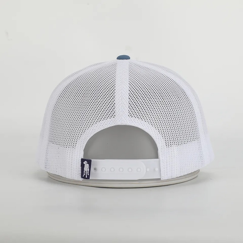 Pannello a 6 pannelli di alta qualità personalizzato Richardson 112 Cappello in stile cotone a maglie di cotone con patch in pelle
