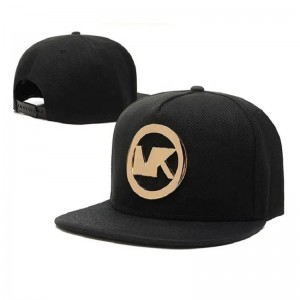 Cappelli a snapback a snapback a piastra in metallo oro personalizzato all\'ingrosso