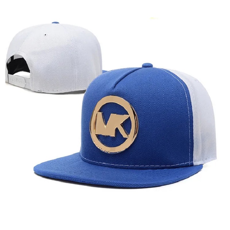 Cappelli a snapback a snapback a piastra in metallo oro personalizzato all'ingrosso