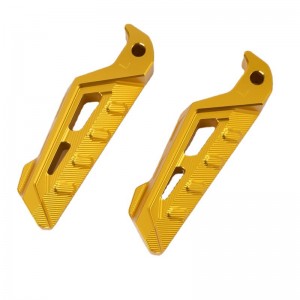 Parti modificati CNC Moto moto Piede posteriore Piede girevole pedale di grandi accessori per motociclette di motociclette Personalizzazione di elaborazione
