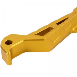 Parti modificati CNC Moto moto Piede posteriore Piede girevole pedale di grandi accessori per motociclette di motociclette Personalizzazione di elaborazione