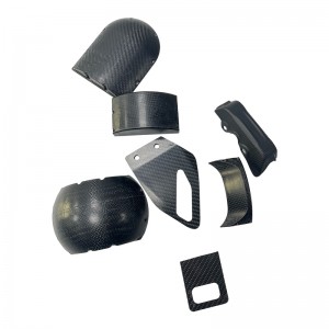Parti auto in fibra di carbonio personalizzate in fibra di carbonio 3K parti in fibra in fibra di carbonio