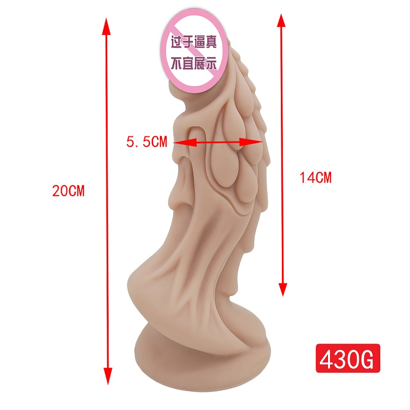 878 ano di espansione dei mostri di giocattolo sessuale per adultinel dildo di simulazione della masturbazione femmina di silicone vagina