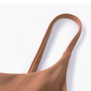 Reggiseno sportivo a U in cinghia imbottita