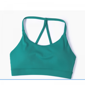 Triangle Back Raccogli il reggiseno sportivo elastico