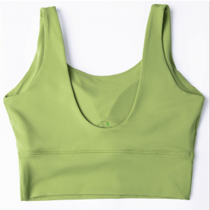 Coppa fissa a forma di U Raccogli il reggiseno sportivo