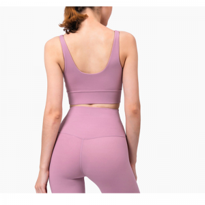 Anti-shock a forma di U Raccogli il reggiseno sportivo