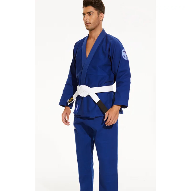 2023 Promozioni del produttore Tessuto traspirante durevole di alta qualità BJJ Kimono, Pakistan BJJ GI in blu brillante