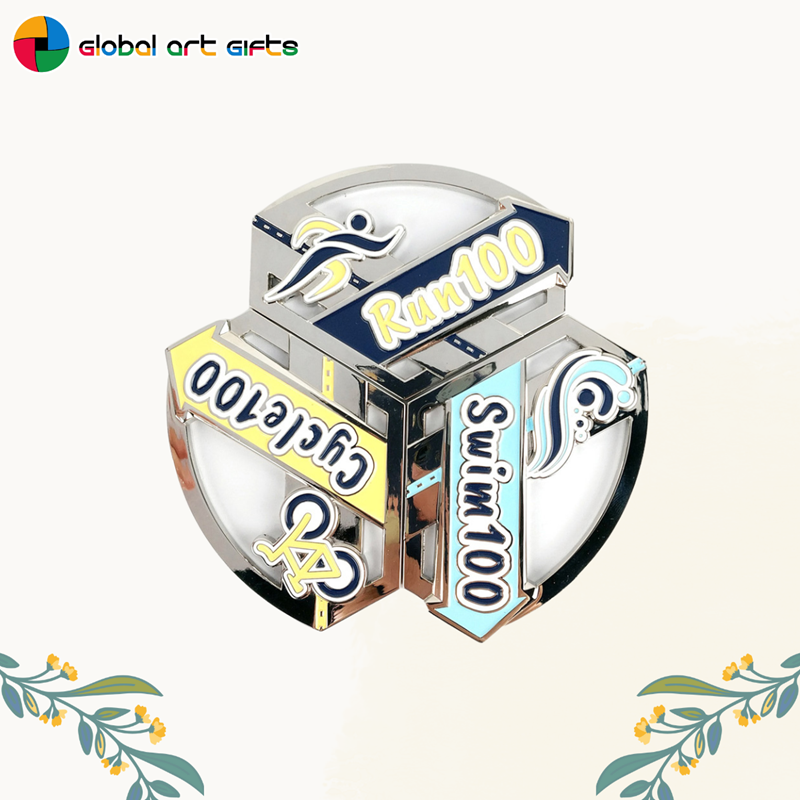 6 suggerimenti per scegliere il tuo stile di medaglia a triathlon