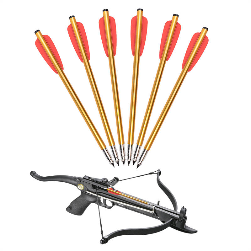 Bulloni freccia in alluminio per balestra a pistola