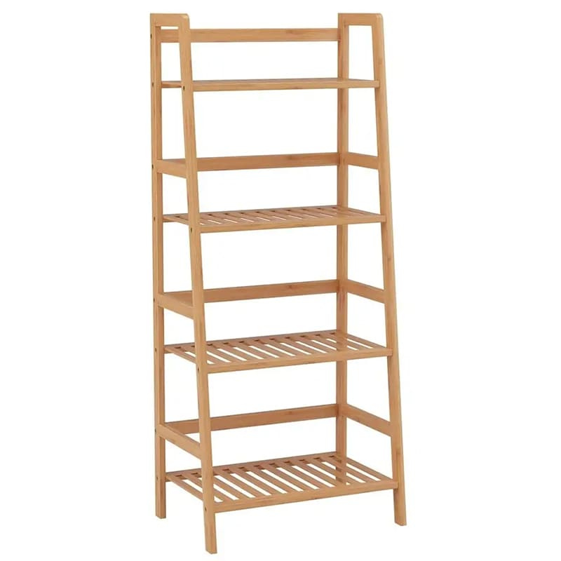 Libreria ladder di bambù