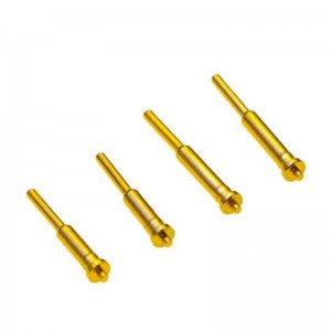 Pin pogo molla per perno di ottone per il prodotto elettronico