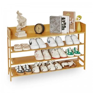 Corridoio multiuso e archiviazione in bambù