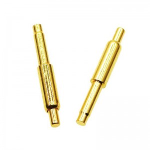 Pin di contatto caricato a molla in ottone personalizzato PIN POGO per il prodotto di consumo