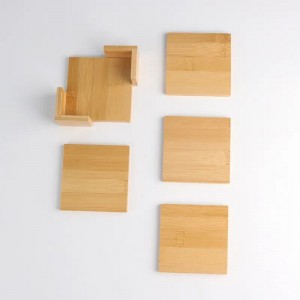 Bamboo Square Coaster Home Bar Coaster
