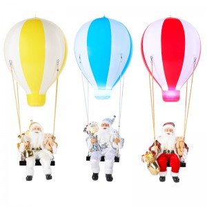 TM-95112 Babbo Natale in mongolfiera