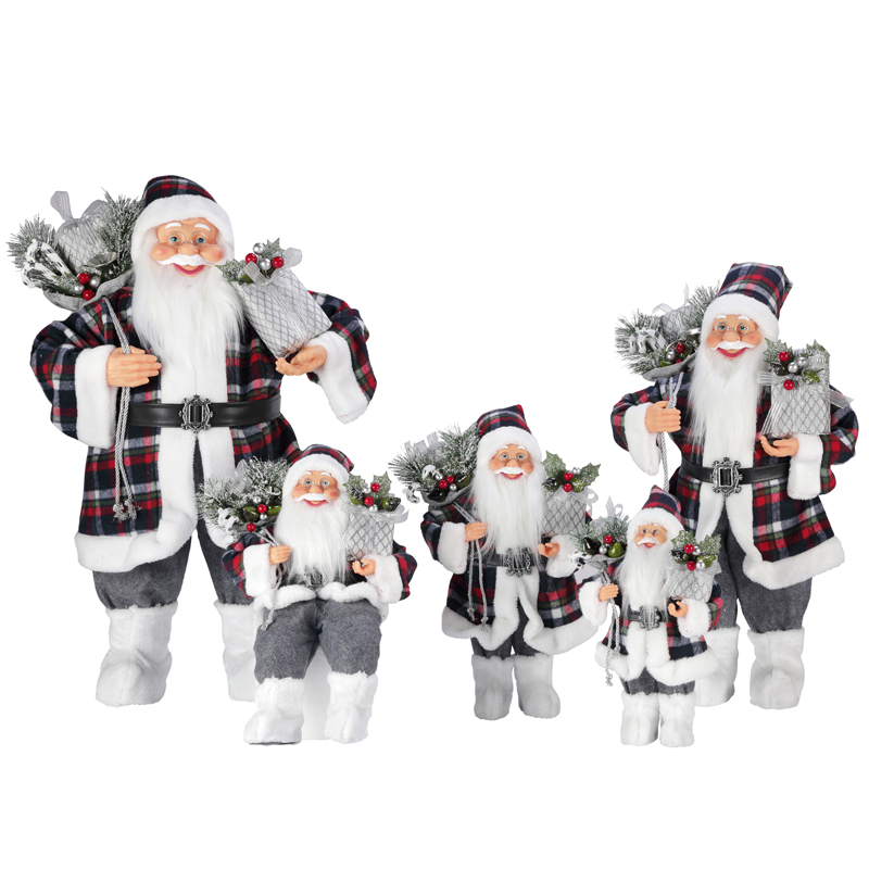 T24-Y009 30 ~ 110 cm Decorazione di Babbo Natale di Natale