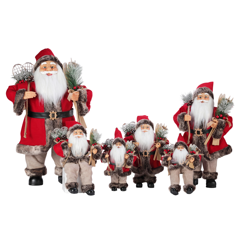 T24-Z003 30 ~ 110 cm Decorazione di Babbo Natale di Natale