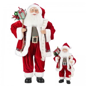 T24-S109 30 ~ 110 cm Decorazione di Babbo Natale di Natale