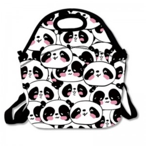 Borsa da campeggio da picnic riutilizzabile inneoprene con cingola per pranzo isolato termico cingolato