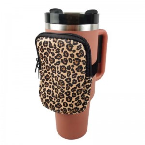 Caspa per bottiglia d\'acqua inneoprene per 40 once da 20 once da 30 once, accessori per il fitness per palestra da donna con cinturino regolabile