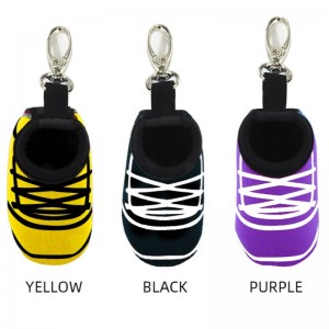 Neoprene all\'ingrosso Due palline da golf che imballano sacchetti in vita da golf borse da golf con gancio