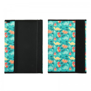 Natucare Kids Reflective Neoprene Cotone Cintura di sedile Coperturanera lavabile