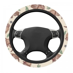 Accessori per auto in fit universali personalizzati copertina del volante inneoprene lavabile personalizzato