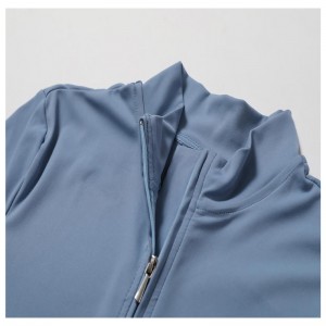 SC1072 campione gratuito a maniche lunghe top top un pezzo da palestra indossare salsa di yoga attivo padrone di allenamento