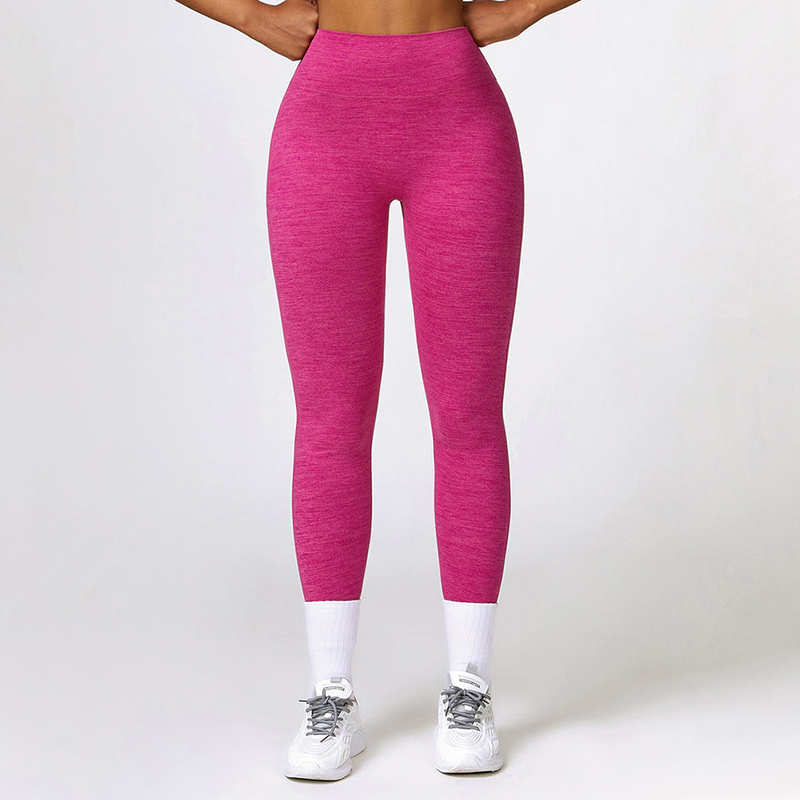 SC1093 Donne allenamenti Leggings High Waist Allenamento scrunch gambings con tasche