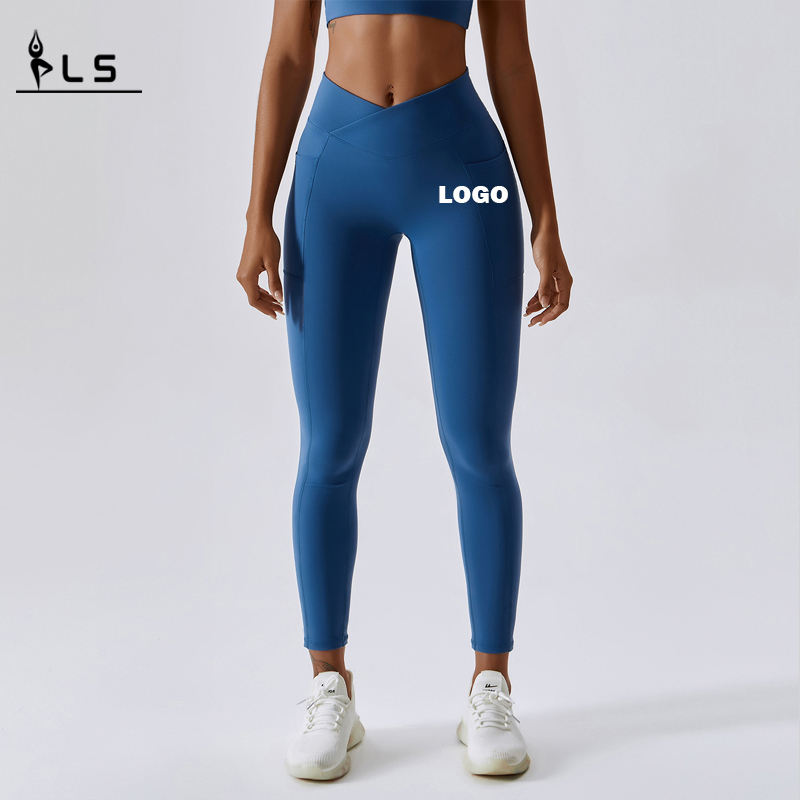 SC10117 SCRUNCH CHECT BEGGINGS PER DONNE CON TILLI PER LOGO CUSTINE SCRUNCH CHULT DONNE DONNE YOGA PANTS MEGGINGGINI