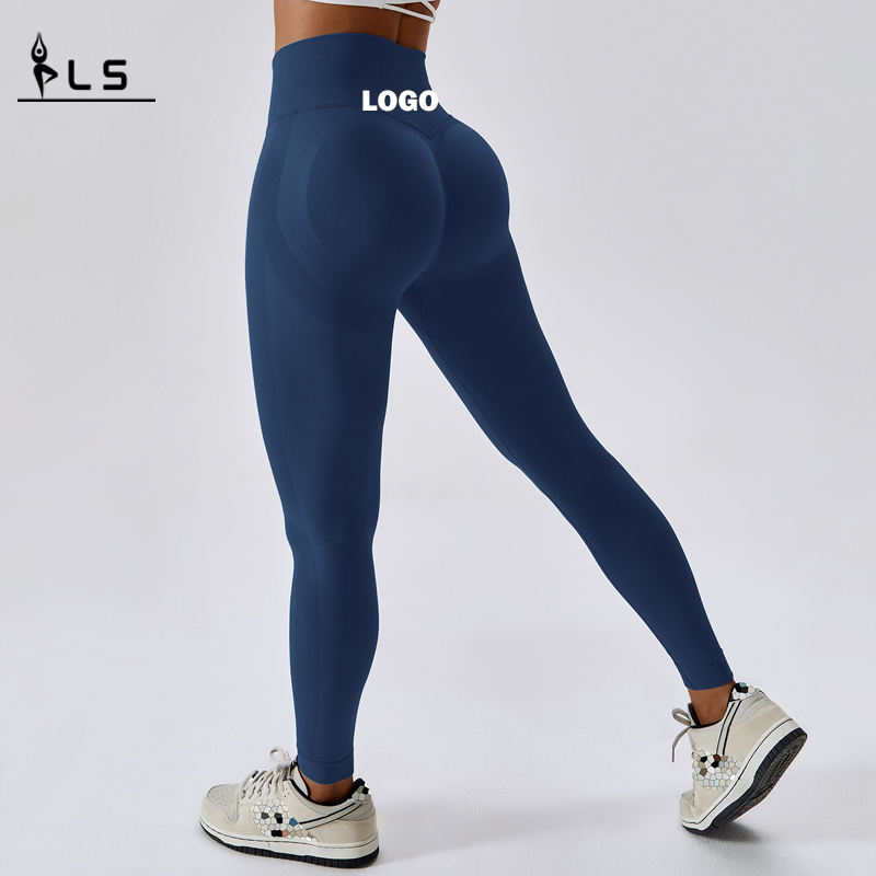 SC10126 Etichetta personalizzata Fitness Yoga Pantaloni senza cuciture Leggings Lucy Spandex Leggings for Women 2023