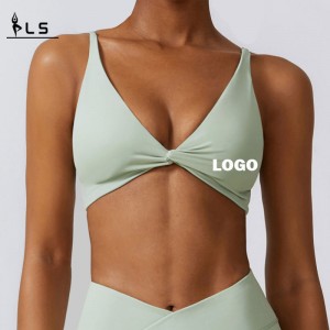 SC10162 Allenamento sexy caldo elastico reggiseno sportivo Donne ad alto impatto Supporto ad alto contenuto di giubbotto reggiseno sportivo