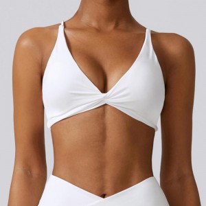 SC10162 Allenamento sexy caldo elastico reggiseno sportivo Donne ad alto impatto Supporto ad alto contenuto di giubbotto reggiseno sportivo